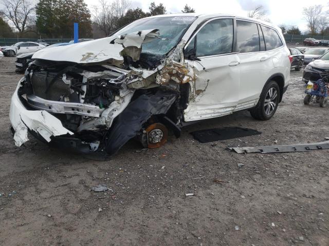 HONDA PILOT EXL 2017 with VIN 5FNYF6H5XHB102388 - Photo from auction
