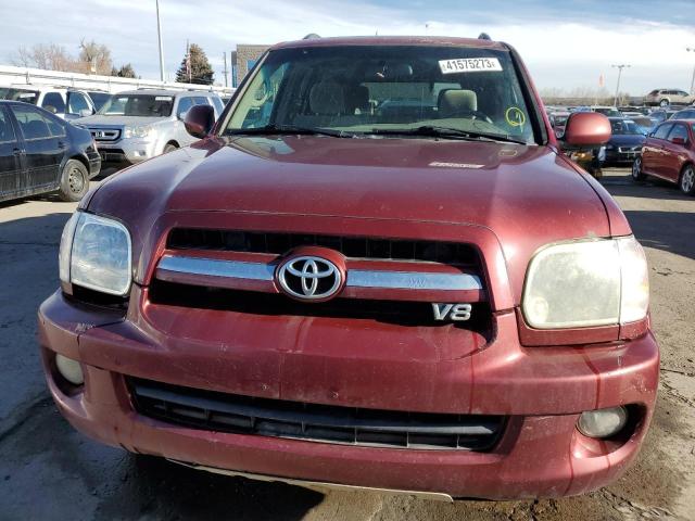 Photo 5 from auction – 2006 TOYOTA SEQUOIA SR with VIN 5TDBT44A66S261858