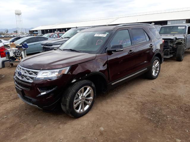 FORD EXPLORER X 2018 with VIN 1FM5K8D82JGB79192 - Photo from auction