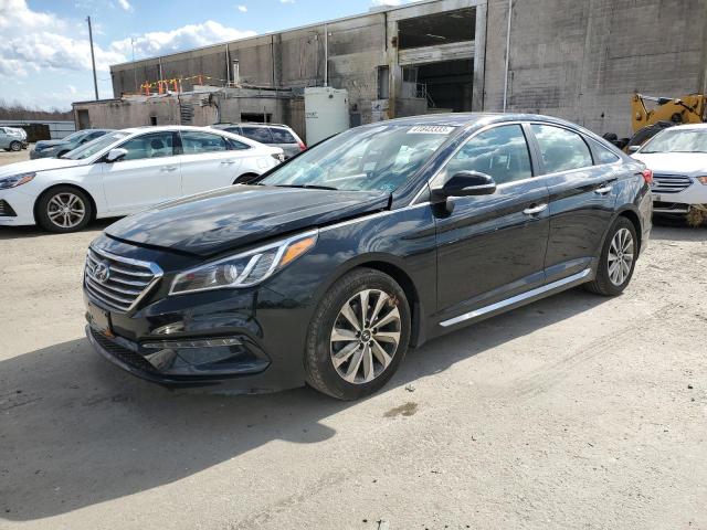 HYUNDAI SONATA SPO 2017 with VIN 5NPE34AF5HH579637 - Photo from auction