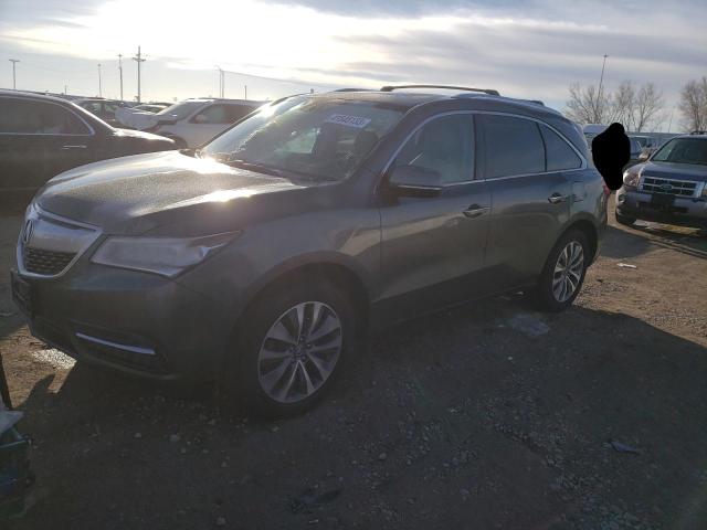 ACURA MDX TECHNO 2014 with VIN 5FRYD4H44EB029885 - Photo from auction