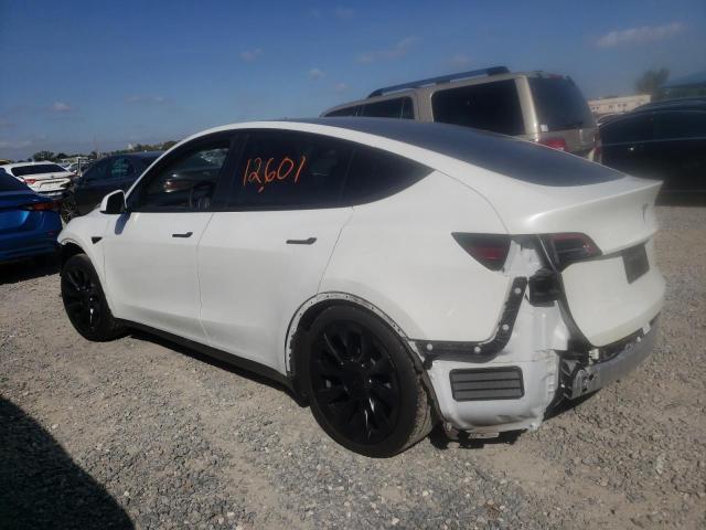 Photo 2 from auction – 2022 TESLA MODEL Y with VIN 7SAYGAEE5NF433172