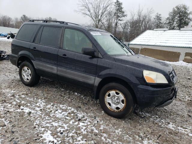 Photo 4 from auction – 2004 HONDA PILOT LX with VIN 2HKYF18134H613596