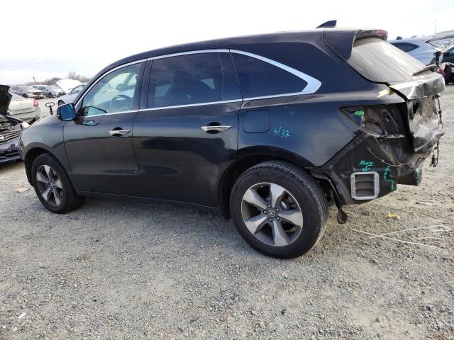 Photo 2 from auction – 2016 ACURA MDX with VIN 5FRYD3H20GB012982