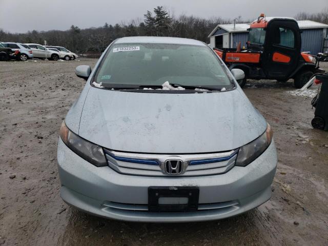 Photo 5 from auction – 2012 HONDA CIVIC HYBR with VIN JHMFB4F29CS006262