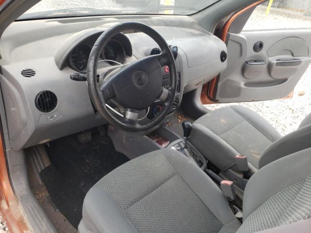 Photo 8 from auction – 2005 CHEVROLET AVEO LT with VIN KL1TG52605B440455