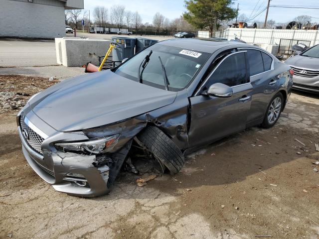 INFINITI Q50 PREMIU 2017 with VIN JN1EV7AR8HM834487 - Photo from auction