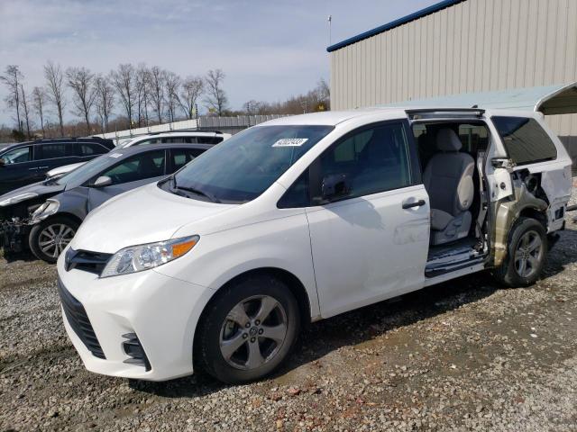 TOYOTA SIENNA L 2020 with VIN 5TDZZ3DC8LS051766 - Photo from auction