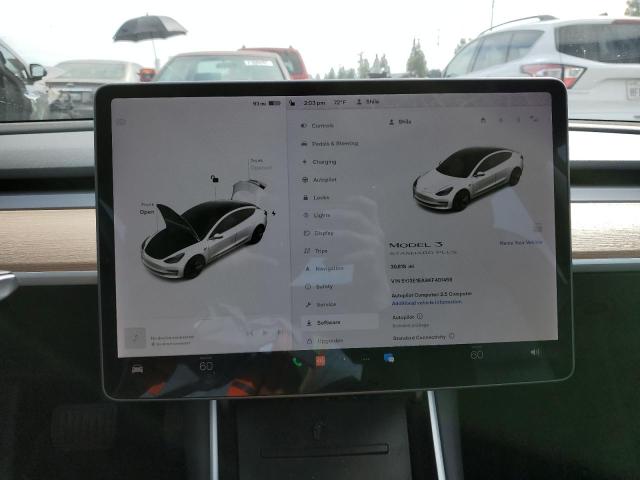 Photo 9 from auction – 2019 TESLA MODEL 3 with VIN 5YJ3E1EA9KF401458