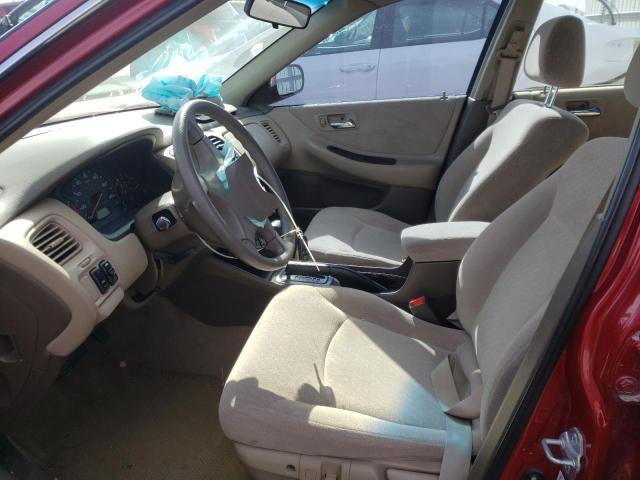 Photo 7 from auction – 2002 HONDA ACCORD SE with VIN JHMCG56792C008754