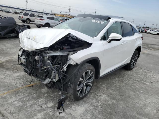 LEXUS RX 350 2022 with VIN 2T2JGMDA6NC081962 - Photo from auction