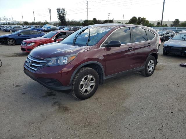 HONDA CR-V LX 2014 with VIN 5J6RM3H33EL029939 - Photo from auction