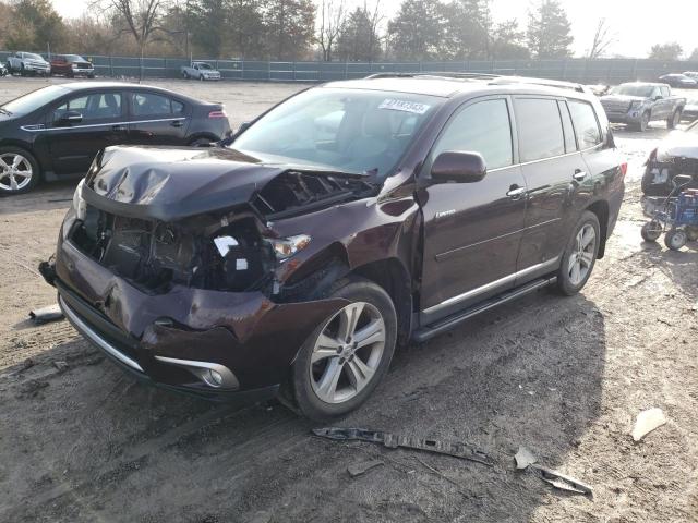 TOYOTA HIGHLANDER 2012 with VIN 5TDYK3EH9CS059689 - Photo from auction