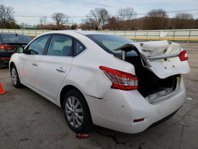 Photo 2 from auction – 2014 NISSAN SENTRA S with VIN 3N1AB7AP1EL638161
