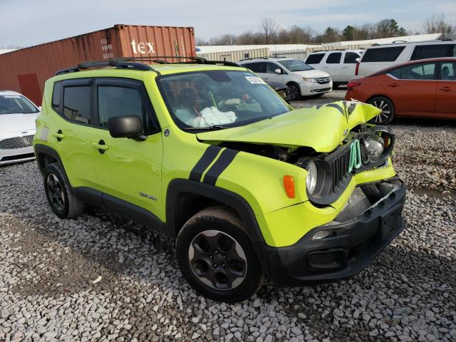 JEEP RENEGADE S 2017 with VIN ZACCJBAB9HPF96673 - Photo from auction