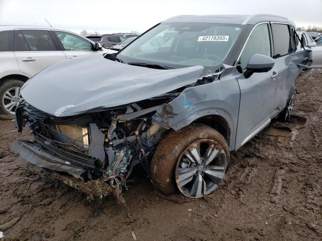 NISSAN ROGUE SL 2021 with VIN 5N1AT3CB3MC764533 - Photo from auction