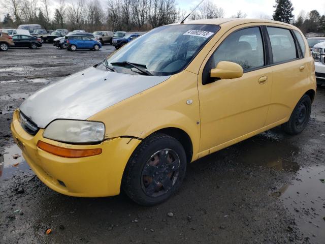 CHEVROLET AVEO BASE 2007 с VIN KL1TD66647B786990 - Фото с аукциона