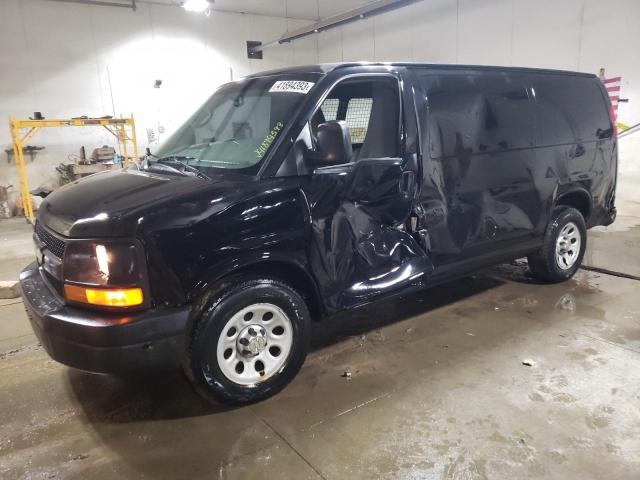 CHEVROLET EXPRESS G1 2011 with VIN 1GCSHAF43B1170044 - Photo from auction