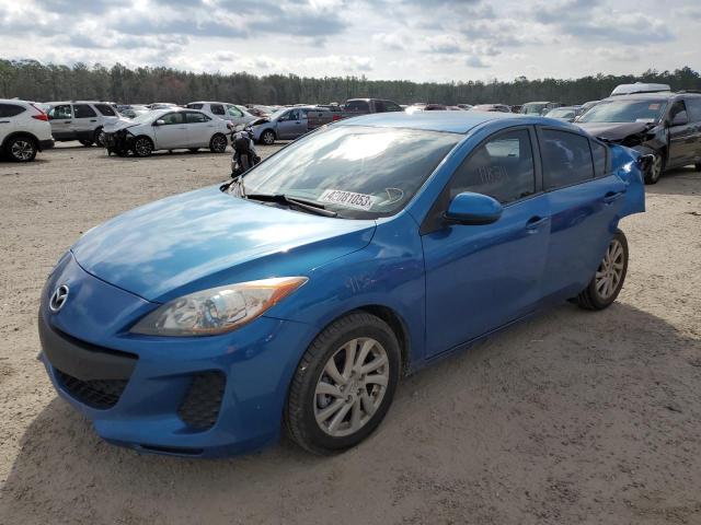MAZDA 3 I 2012 with VIN JM1BL1V7XC1680712 - Photo from auction