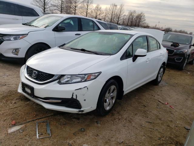 HONDA CIVIC LX 2013 with VIN 19XFB2F55DE039988 - Photo from auction