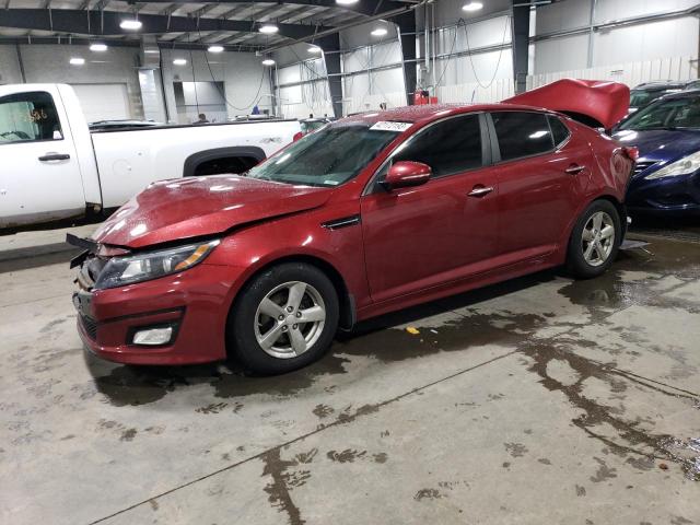 KIA OPTIMA LX 2015 with VIN 5XXGM4A72FG414071 - Photo from auction
