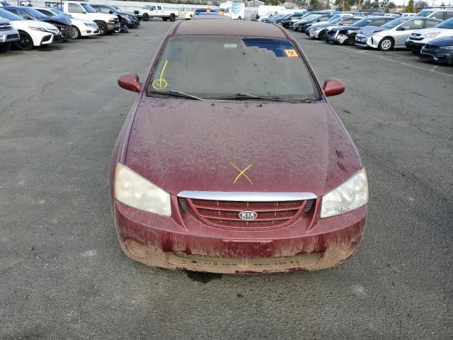 Photo 5 from auction – 2006 KIA SPECTRA LX with VIN KNAFE122765352405