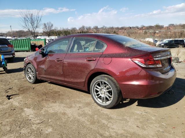 Photo 2 from auction – 2013 HONDA CIVIC LX with VIN 19XFB2F55DE238992