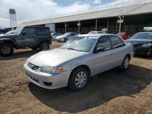 TOYOTA COROLLA CE 2001 with VIN 1NXBR12E51Z443943 - Photo from auction