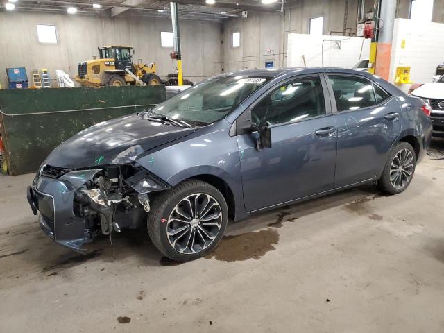 TOYOTA COROLLA L 2014 with VIN 5YFBURHE3EP043892 - Photo from auction