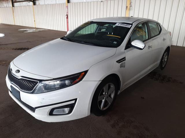 KIA OPTIMA LX 2015 with VIN KNAGM4A75F5605176 - Photo from auction