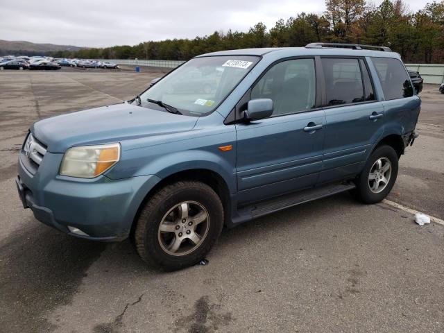 HONDA PILOT EXL 2007 with VIN 5FNYF28547B001029 - Photo from auction