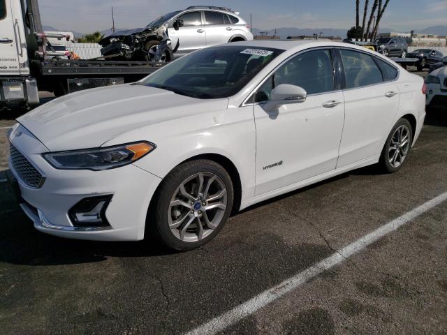 FORD FUSION TIT 2019 with VIN 3FA6P0RU5KR119098 - Photo from auction