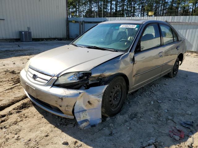 HONDA CIVIC EX 2003 with VIN 2HGES26743H571606 - Photo from auction