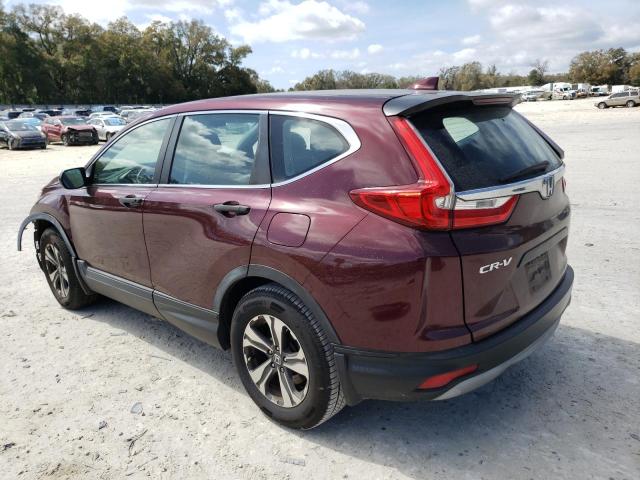 Photo 2 from auction – 2017 HONDA CR-V LX with VIN 7FARW5H3XHE008741