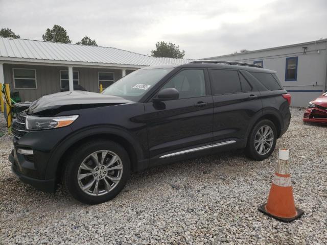 FORD EXPLORER X 2022 with VIN 1FMSK7DH6NGA54828 - Photo from auction