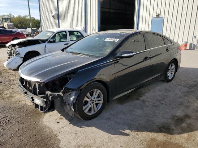 HYUNDAI SONATA GLS 2014 with VIN 5NPEB4AC8EH886319 - Photo from auction