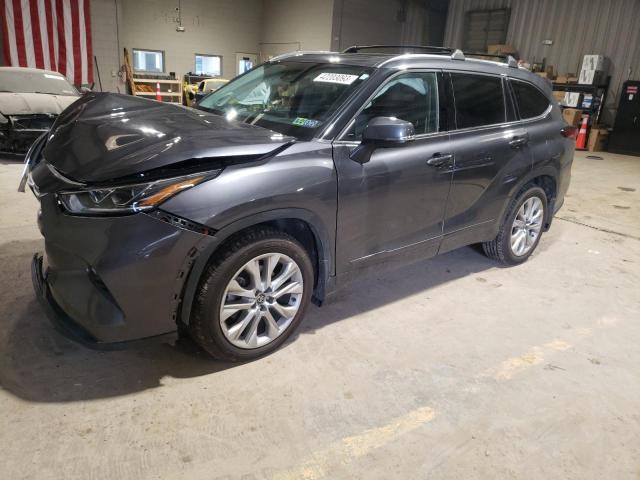 TOYOTA HIGHLANDER 2020 with VIN 5TDDZRBH5LS015397 - Photo from auction