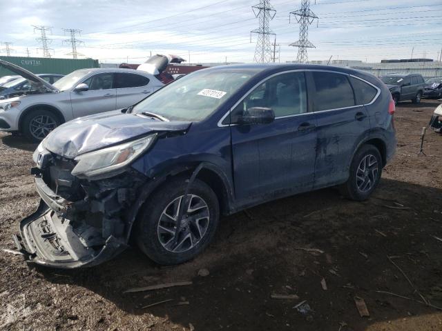 Photo 1 from auction – 2016 HONDA CR-V SE with VIN 5J6RM4H40GL055853