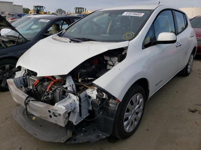 NISSAN LEAF S 2013 with VIN 1N4AZ0CP4DC423340 - Photo from auction