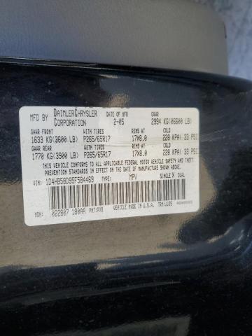 Photo 14 from auction – 2005 DODGE DURANGO LI with VIN 1D4HB58D95F584469