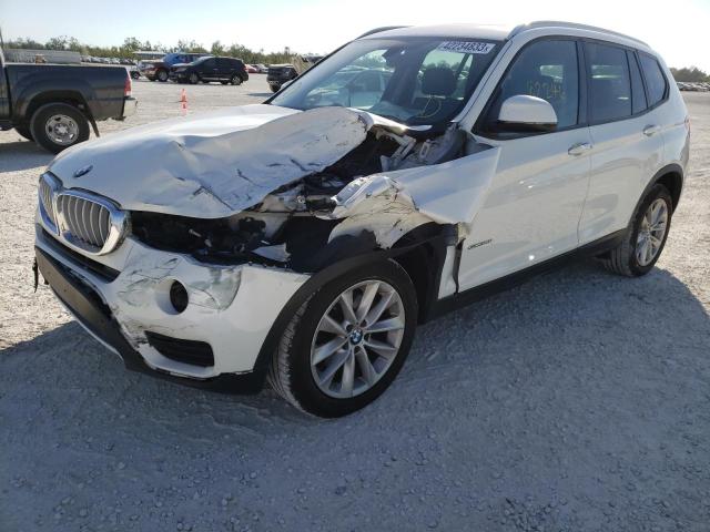 BMW X3 SDRIVE2 2017 with VIN 5UXWZ7C33H0V93233 - Photo from auction
