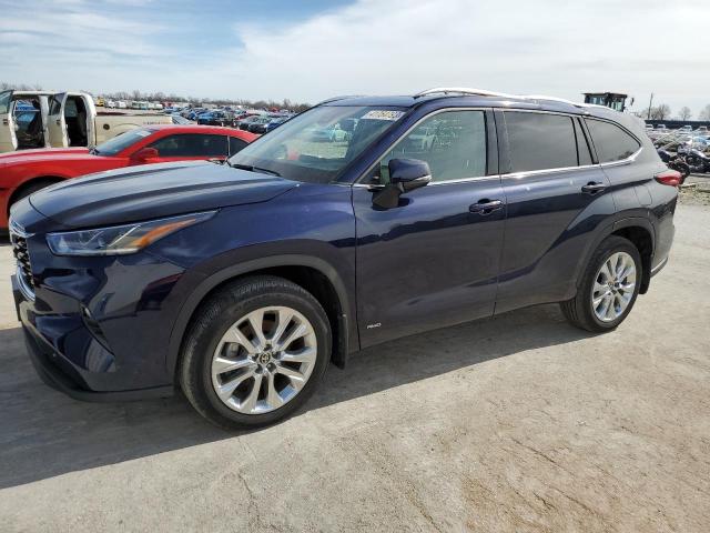 TOYOTA HIGHLANDER 2022 with VIN 5TDXBRCH6NS077622 - Photo from auction