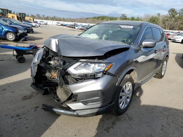NISSAN ROGUE S 2018 with VIN KNMAT2MT7JP581131 - Photo from auction