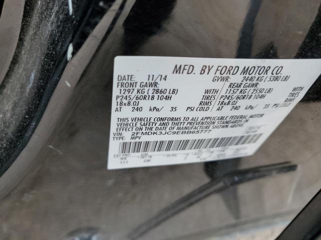 Photo 14 from auction – 2014 FORD EDGE SEL with VIN 2FMDK3JC9EBB65777
