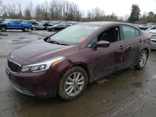KIA FORTE LX 2017 with VIN 3KPFL4A70HE132523 - Photo from auction