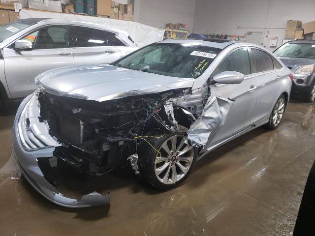 HYUNDAI SONATA SE 2013 with VIN 5NPEC4AC6DH714348 - Photo from auction
