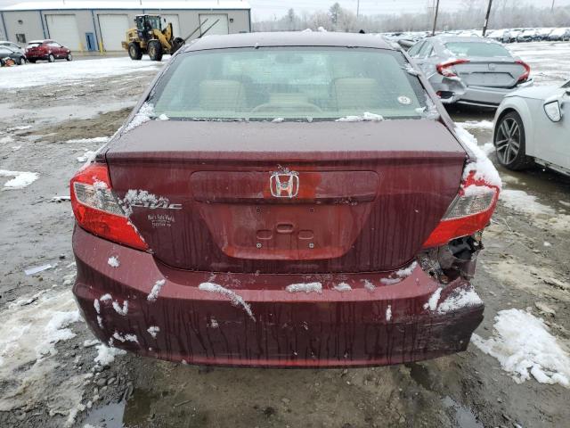 Photo 6 from auction – 2012 HONDA CIVIC LX with VIN 2HGFB2F58CH604626