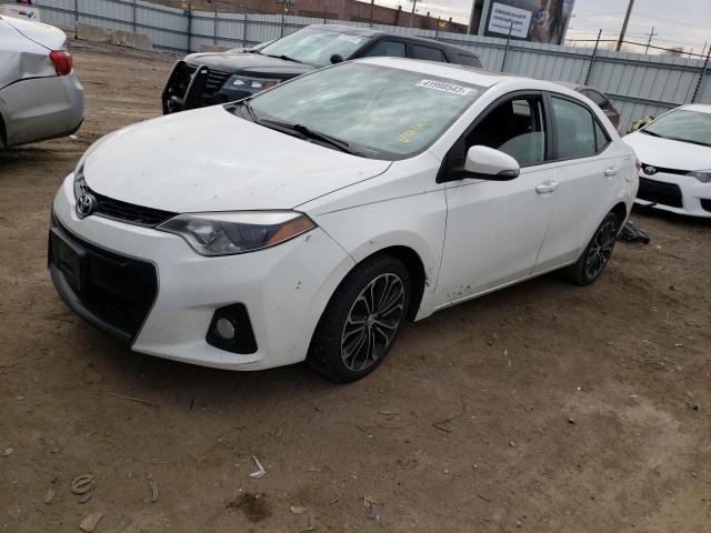 TOYOTA COROLLA L 2014 with VIN 5YFBURHE6EP052618 - Photo from auction