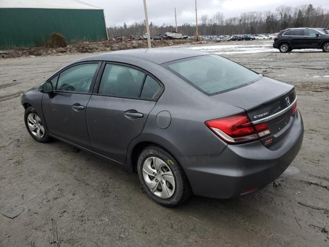 Photo 2 from auction – 2013 HONDA CIVIC LX with VIN 2HGFB2F55DH581534