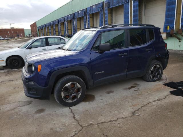 JEEP RENEGADE S 2017 with VIN ZACCJBAB0HPF18167 - Photo from auction